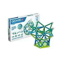 geomag jeux de construction magnétique pour enfants - jouets éducatifs pour garçons et filles 100% recyclé - collection green classic 142 pièces