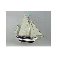 siourso kits de modélisme de bateaux modèle de bateau Échelle 1/30 classics en bois voilier bateau maquette kits le spary boston bateau À voile moderne bricolage modèle