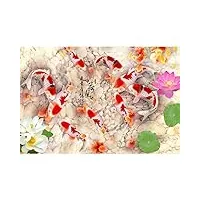carpe chance jigsaw, anime paysage décompression puzzle porche peinture décorative en bois jigsaw,4000pieces