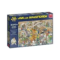 jumbo haasteren-cabinet de curiosités-3000 pièces spiele-jan van haasteren-kuriositätenkabinett-3000 teile jeu de puzzle, 20031, multicolore