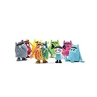 the colour monster figurines collection