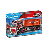 playmobil 70771 camion de transport - city action- le cargo- camion véhicule