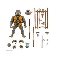 super7 les tortues ninja - figurine ultimates donatello 18 cm