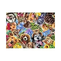 puzzle pour adultes 500/1000/1500/2000 puzzles de coule, puzzles pour chiens 500 pièces 0221 (couleur : c, taille : 6000 pièces)