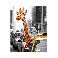 puzzle pour adulte de 3000 pièces girafe-3000 jeu de famille jeu de team building cadeau pour les amants ou les amis the best choice for mother's day