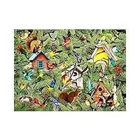 bird garden puzzle 500 pièces puzzle 300/2000/3000/6000 morceau pupe puzzle jouets éducatifs pour enfants adultes cadeaux(color:4000 pieces)