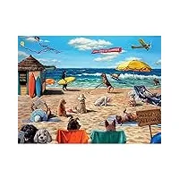 beach dog puzzle 2000 pièces - jouets éducatifs pour enfants adultes 500-6000 pièces(color:4000 pieces)