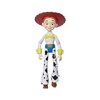 mattel disney pixar toy story - grande figurine articulée jessie - poupée cow-girl - 13 points d'articulation - À collectionner - 30 cm - cadeau dès 3 ans, hfy28