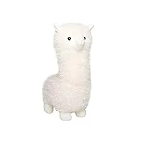 spring country peluche en forme de lama - grand coussin animal en peluche - 45 cm -un cadeau pour les filles et les amoureux - lavable