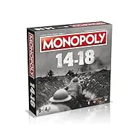 winning moves - monopoly 14-18 - jeu de société - jeu de plateau - version française