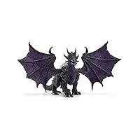schleich 70152 eldrador creatures figurine dragon des ténèbres - dragon jouet ultra-réaliste et durable avec ailes mobiles - cadeau pour garçons et filles à partir de 7 ans