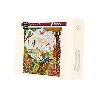 puzzle michele wilson - garden of eden by alain thomas - wood - a1038-1000