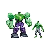 marvel hasbro avengers mech strike figurine d'action hulk avec une incroyable armure mech, pour enfants à partir de 4 ans f02635l00 multicolore taille unique