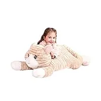 ikasa peluche chat géant animal jouet,78cm grand gros chat mignon moelleux animaux peluche géante douce grosse adorable,cadeaux pour les enfants
