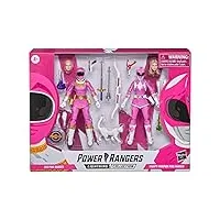 mighty morphin power rangers lightning collection pink ranger & zeo pink ranger ensemble de figurines articulées 15,2 cm