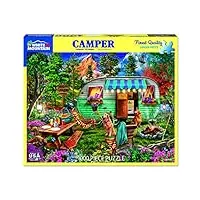 white mountain puzzles - campers - puzzle 1000 pièces