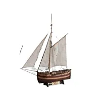modèle de bateau maquette de voilier en bois À l'Échelle 1/50 chapman sloop
