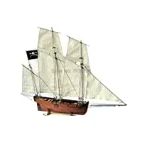 maquettes de bateaux en bois  1/50 kits de maquettes de bateaux À voile de la flotte royale française le coureur 1776 maquette de voilier en bois