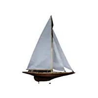 siourso kits de modélisme de bateaux endeavour america's cup j class yacht 1/80 maquette de bateau en bois 18" bateau voilier