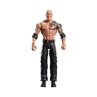 wwe top picks catch - hkp72 - figurine articulée 15cm - personnage the rock