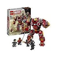 lego marvel 76247 hulkbuster : la bataille du wakanda figurine, jouet à construire avec minifigurine hulk bruce banner, avengers : infinity war, pour enfants