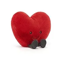 jellycat amuseable red heart large - l: 6 cm x l: 19 cm x h: 17 cm