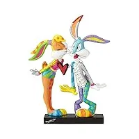 looney tunes by britto figurine de lapin lola kissing bugs