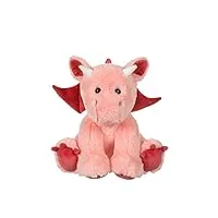 gipsy toys - dragon floppy 30 cm rose - peluche pour enfant - existe en 3 coloris - 071535