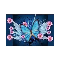 higoh 3000 pièces puzzles adultes papillons et fleurs chaque pièce s'emboîte parfaitement