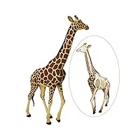 modèle d'anatomie, modèle d'anatomie animale scientifique - modèle anatomique de girafe - 27 parties du corps amovibles puzzle assemblage modèle d'enseignement d'animaux jouets - pour l'affichage d'ét