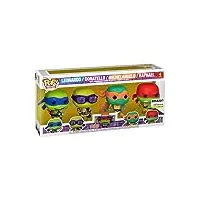 funko pop! movies: teenage mutant ninja turtles - (teenage mutant ninja turtles (tmnt)) pop! - les tortues ninja - exclusivité amazon - figurine en vinyle à collectionner - idée de cadeau