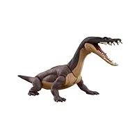 jurassic world danger pack - hln53 - figurine articulée de dinosaure - personnage nothosaurus