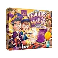 dujardin – fabulus magix – jeu de société – jeu scientifique – a jouer en famille et entre amis– jeu enfant – 1 joueur et plus – dès 8 ans