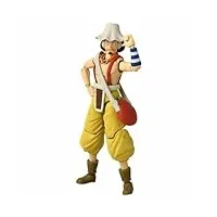 anime heroes bandai one piece - figurine 17 cm - usopp - 37005 multicolore