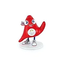 doudou et compagnie - figurine mascotte phyrge olympique - licence officielle des jeux olympiques de paris 2024 - 14,5 cm - rouge - jo2512