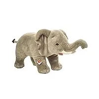 teddy hermann 90481 peluche éléphant debout 60 cm avec garnissage recyclé