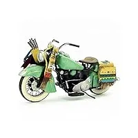 mauwey maquette de moto ornement de collection de cadeau d'anniversaire de décoration d'ameublement de moto