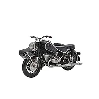 mauwey maquette de moto rétro modèle de moto en fer à trois roues décoration de bureau nostalgique artisanat créatif