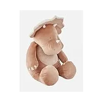 noukie's - doudou enfant - peluche géante popsie - doudou veloudoux - taille adaptée aux enfants (80 cm)