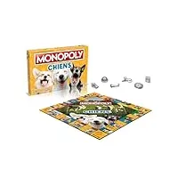 winning moves - monopoly chiens - jeu de société - jeu de plateau - a partir de 8 ans - 2 à 6 joueurs - version française