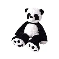 te-trend peluche panda xxl 100 cm, peluche de qualité supérieure, un excellent cadeau pour les enfants et les adultes, pour un plaisir de câliner incomparable et des moments d'amour.