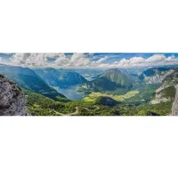 puzzle 2000 piã¨ces panoramique : vue sur les alpes