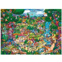 puzzle 1500 piã¨ces rita berman : wonder-woods