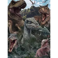 puzzle 150 piã¨ces : jurassic world 3 : les dinosaures de jurassic world