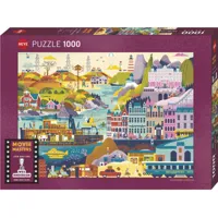 puzzle 1000 piã¨ces : films de wes anderson