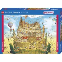 puzzle 2000 piã¨ces : that's life :tout en haut