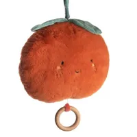peluche musicale orange (25 cm)