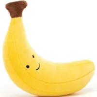 peluche fabulous fruit banane (17 cm)