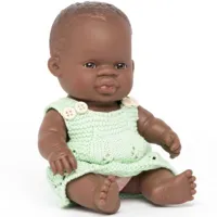 poupée bébé fille africaine (21 cm)