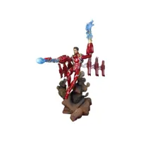 avengers infinity war - statuette movie gallery iron man mk50 unmasked 23 cm